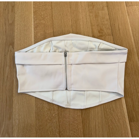 SHEIN White Corset Top - Picture 3 of 4